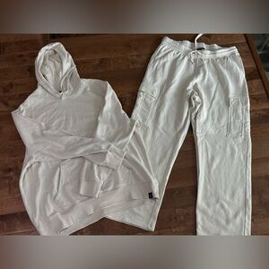 Lucky Brand Off-White Lounge Set